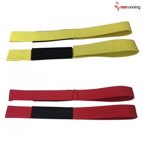 Woven Label Weight Lifting Straps With Velcro OEM Weight Lifting Starps