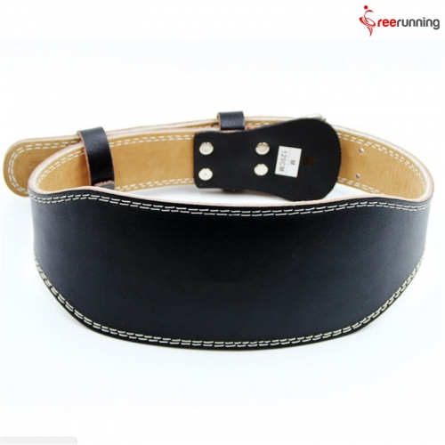 Leather Olympic Bodybuilding Belt Back Belt Support Multiple Sports