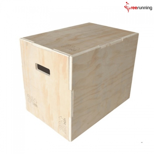 3 In 1 Plyo Box Workouts Crossfit Wooden Plyometric Step Up Box